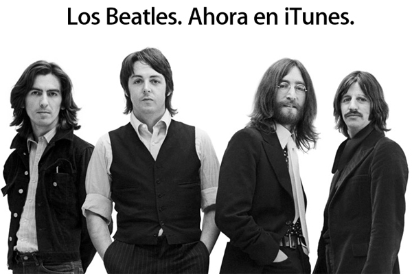 iTunes y Beatles, descarga las canciones de los Beatles en iTunes