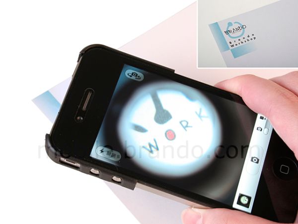 iPhone 4, a la venta el nuevo adaptador de microscopio para tu iPhone 4 2 iphone 4 microspcopio - 3