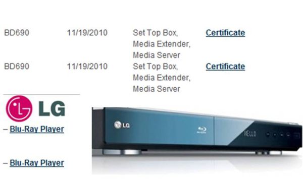 LG BD690, reproductor Blu-ray que reproduce archivos de otros dispositivos sin red local