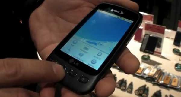 LG Optimus S, teléfono asequible con Android 2.2 Froyo