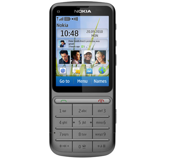 Nokia C3 Touch and Type en la tienda on line de Nokia