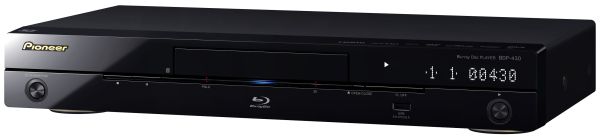 Pioneer BDP-430, reproductor de pelí­culas Blu-ray 3D