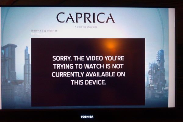 Google TV y SyFy, SyFy se une al grupo de televisiones que boicotean Google TV