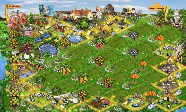 Farmerama, otro juego al estilo del juego Farmville de Facebook