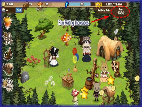 Ravenwood Fair, un terrible bosque para crear tu divertida feria