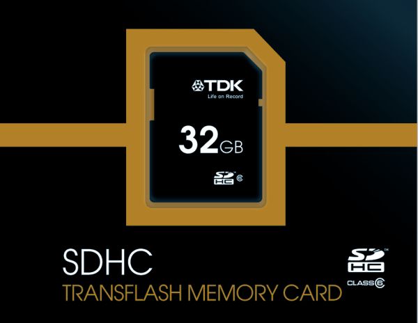 Tarjetas SD y SDHC Travel de TDK, tarjetas muy rápidas con capacidades de entre 2 y 32 Gb