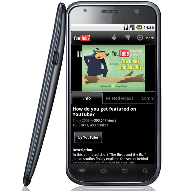 YouTube 2.1 para Android, la aplicación de YouTube para Android se renueva