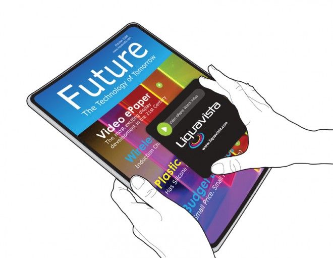 Libros electrónicos, las pantallas del eReader se puede hacer en papel de verdad 3 papel epaper - 1