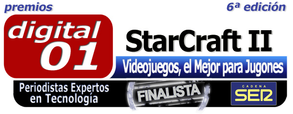Starcraft II, Finalista digital01 al mejor videojuego 5 STARCRAFT-II