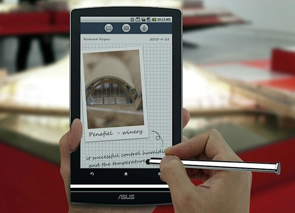 Asus Eee Pad MeMO, tableta táctil de siete pulgadas con Android de Google