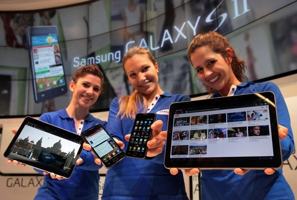 Samsung, aplicaciones profesionales para Samsung Galaxy S II y Samsung Galaxy Tab 2