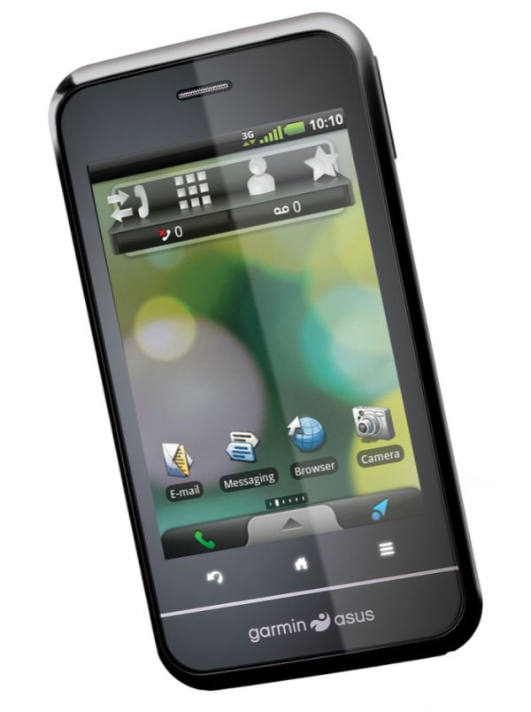 Garmin Asus A10, smartphone con pantalla táctil y GPS avanzado