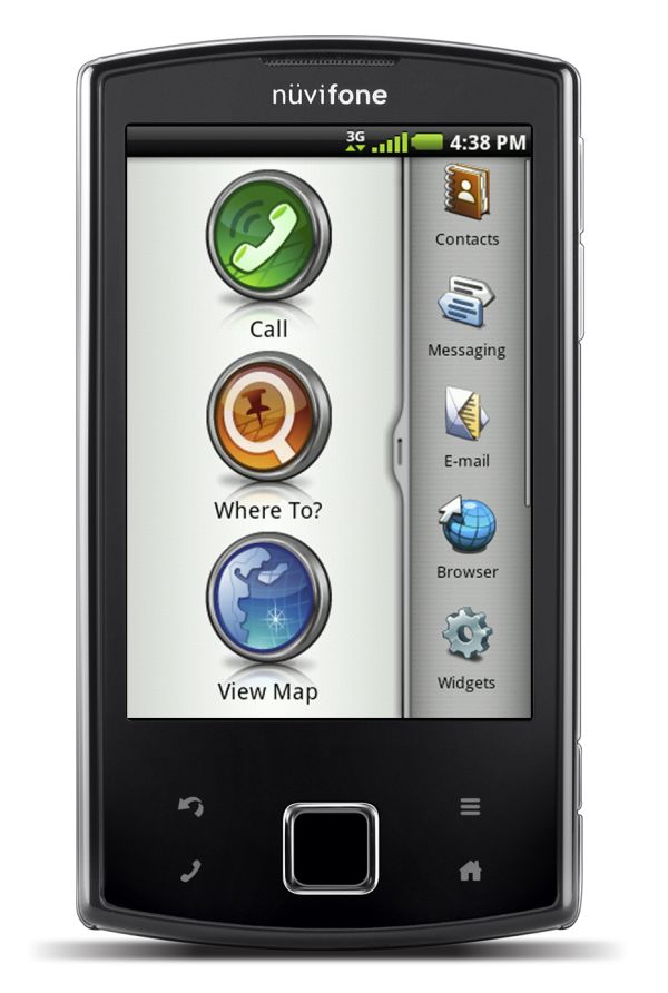 Garmin Asus A50, smartphone táctil con navegador GPS de séptima generación