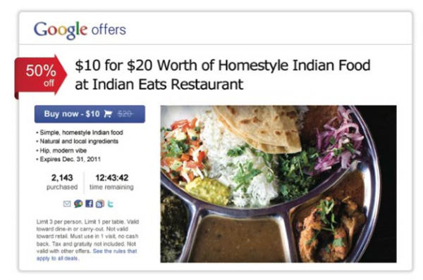 Google Offers, Google prepara un servicio de cupones