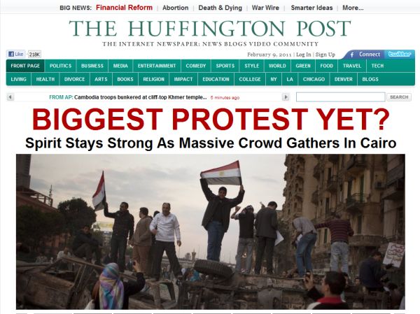 AOL sorprende con la compra del periódico digital Huffington Post por 315 millones de dólares