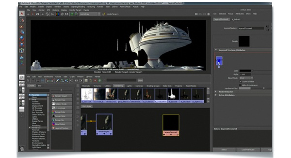 Autodesk Maya 2012, suite de creación de animaciones en 3D para el cine y los videojuegos
