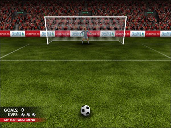 Liverpool Shootout, tira penaltis al portero internacional Pepe Reina con este nuevo juego