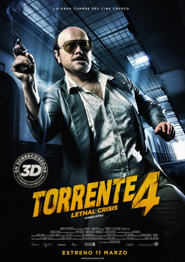 Torrente 4 3D, Santiago Segura habla sobre el rodaje de su nueva pelí­cula en 3D