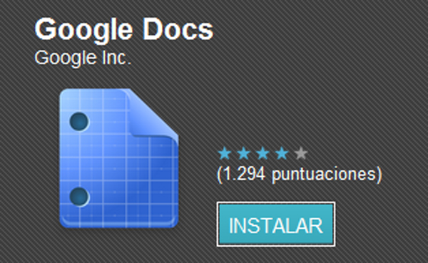 Google Docs Android, descarga gratis la nueva aplicación Google Docs para Android