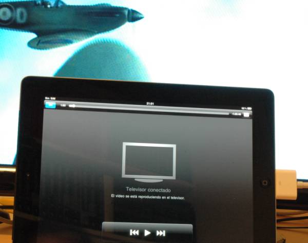 iPad 2, cómo ver los ví­deos del iPad 2 en un televisor