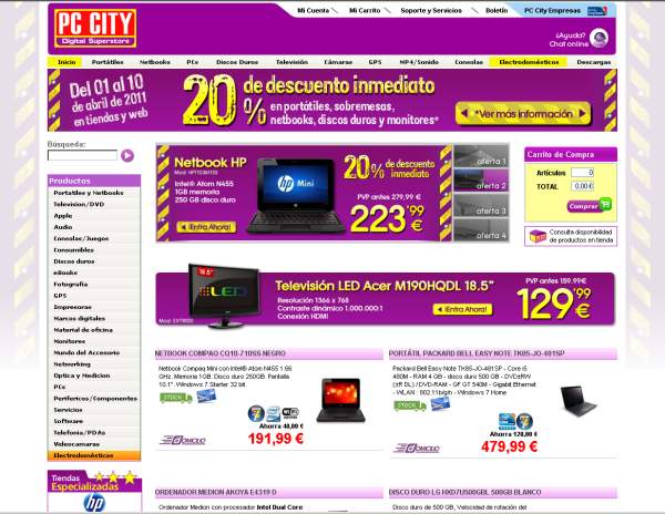 PC City se plantea el cierre de sus 34 tiendas en el mercado español