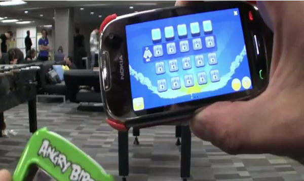 Angry Birds Magic, un ví­deo real muestra su funcionamiento en un Nokia C7