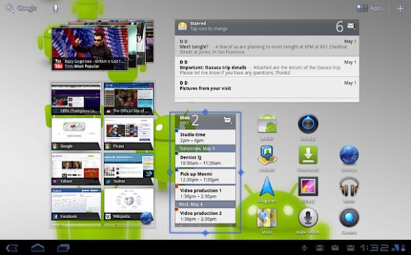 Android 3.1 Honeycomb llega a los tablets de Acer y Asus