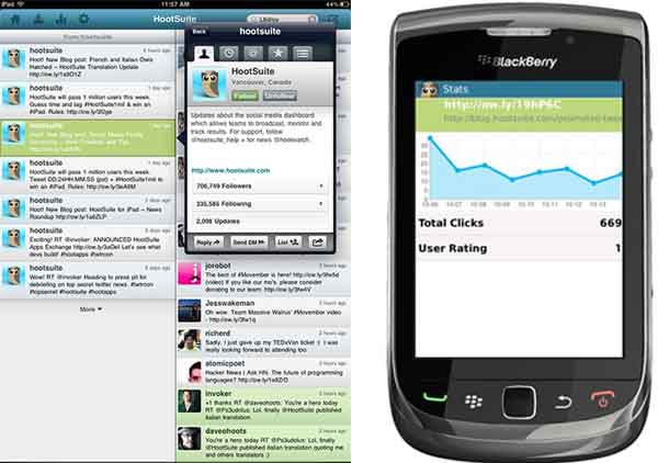 HootSuite, control del estado de todas tus redes sociales desde el móvil 2 hootsuite_blackberry_ipad