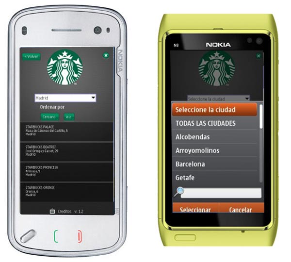 Starbucks, tomate un café en el Starbucks más cercano gracias a tu móvil Nokia