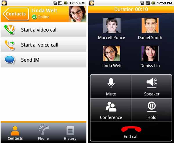ooVoo, habla por videollamada con varios contactos a la vez desde Android