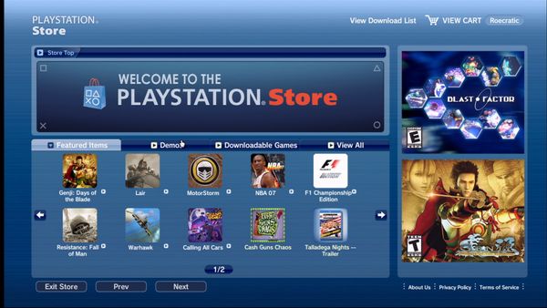 Sony anuncia la vuelta del bazar PlayStation Store de PS3 y PSP para finales de semana