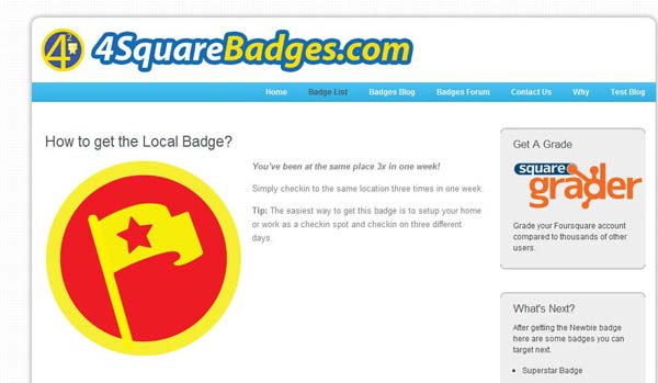 Foursquare, consigue todos los Badges de Foursquare