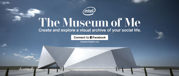 Facebook, Intel crea un museo virtual con tu perfil de Facebook en un ví­deo