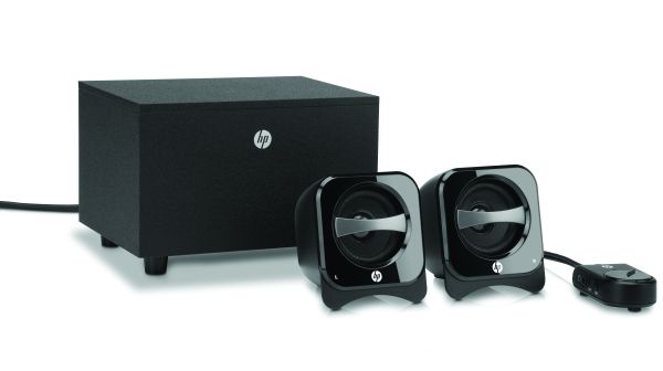 HP 2.1 Compact Speaker System, sistema de altavoces 2.1 para ordenador