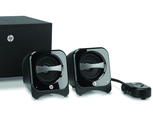 HP 2.1 Compact Speaker System, sistema de altavoces 2.1 para ordenador 4