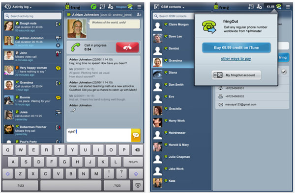 ipad2fring_3 iPad 2, Fring se actualiza con videollamadas a cuatro 2