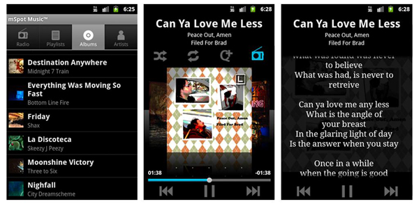 mSpot Music, escucha tu música sin necesidad de ocupar espacio en tu móvil Android o iPhone