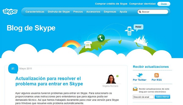 Skype, nuevos problemas para el programa de Microsoft
