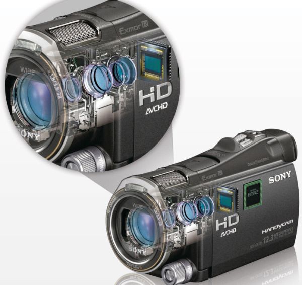 Sony HDR-CX700V Handycam, una videocámara con prestaciones profesionales que pesa 400 gr 2
