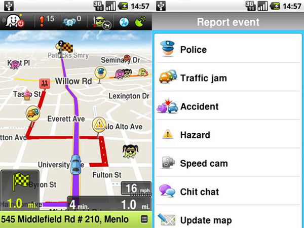 Waze: GPS Comunitario, un GPS comunitario para tu móvil iPhone y Android