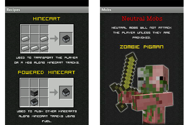 Minecraft, disponible de forma gratuita una guí­a de este juego para móviles Android