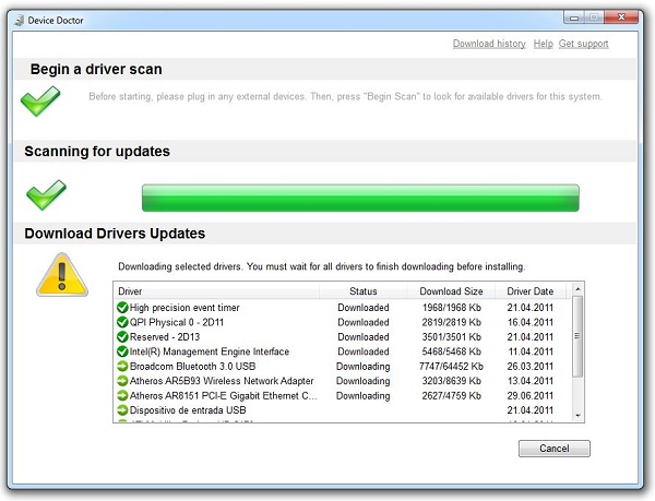 Device Doctor 1.0, aplicación que instala todas las actualizaciones de los drivers en Windows 4
