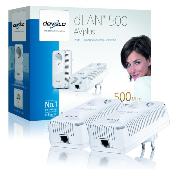Devolo dLAN 500 AVmini y Devolo dLAN 500 AVplus, adaptadores PLC para ví­deos HD