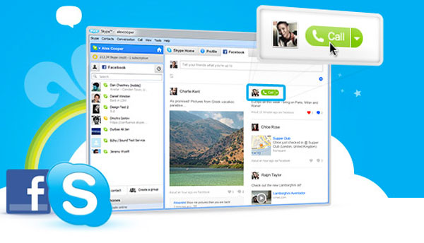 Facebook: novedades en su servicio de chat, con ví­deo de Skype integrado y mucho más