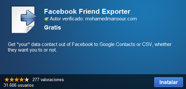 Facebook bloquea la importación de contactos a Google+ 5