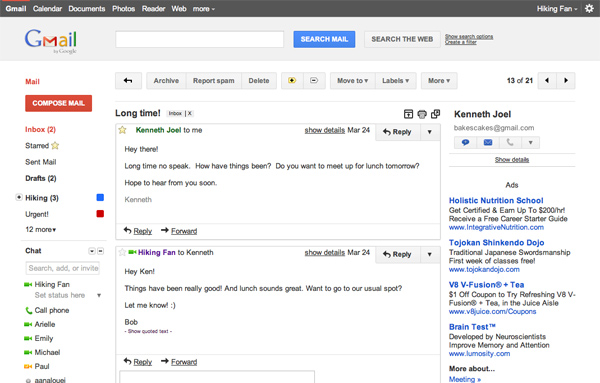 Google renueva Gmail y Google Calendar con un diseño básico 5