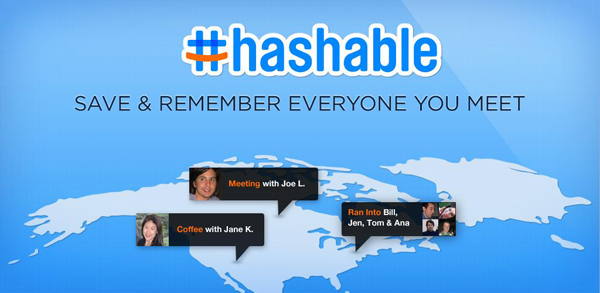 Hashable, una completa agenda sobre tus reuniones y citas para móviles Android y iPhone
