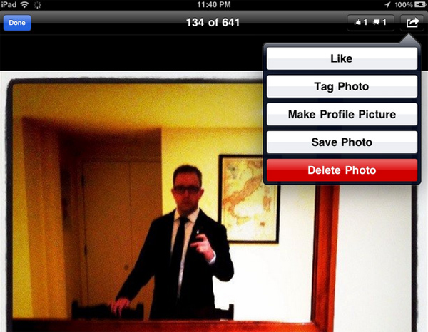 Facebook iPad, aparece la aplicación de Facebook para iPad 5