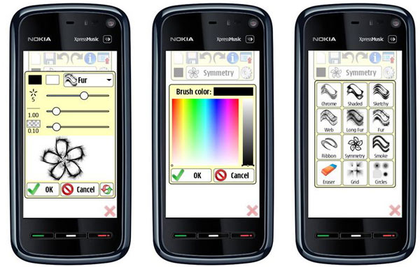 Magic Brush, dibuja lo que quieras en tu móvil Nokia
