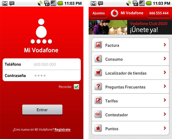 Mi Vodafone, toda la información sobre tu contrato, factura y puntos con esta aplicación